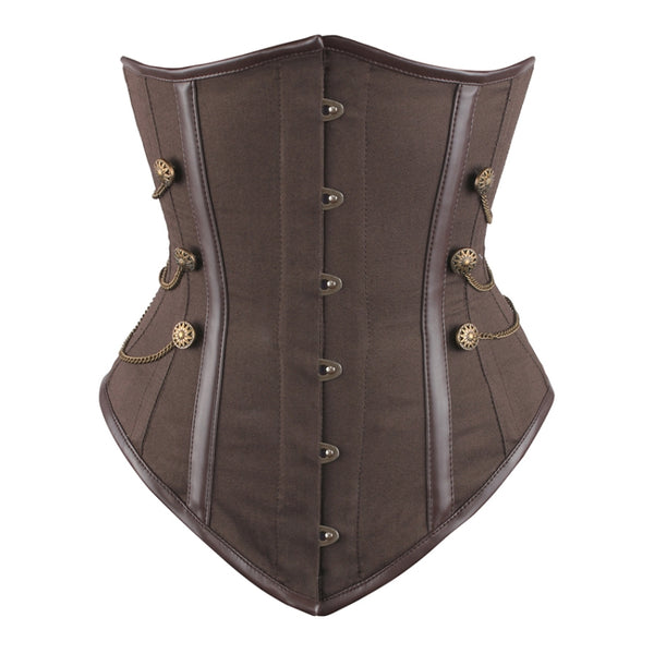 Noriko Steampunk Cotton Undebust Corset