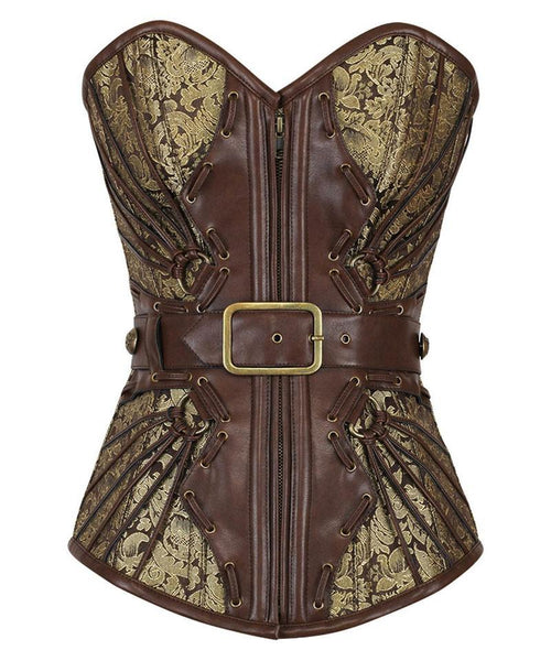 Baker Gold Steampunk Buckle Corset