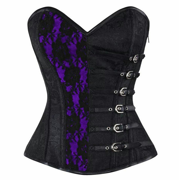 Harten Gothic Brocade Overbust Corset