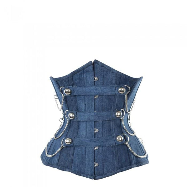 Tammy Denim Underbust Corset