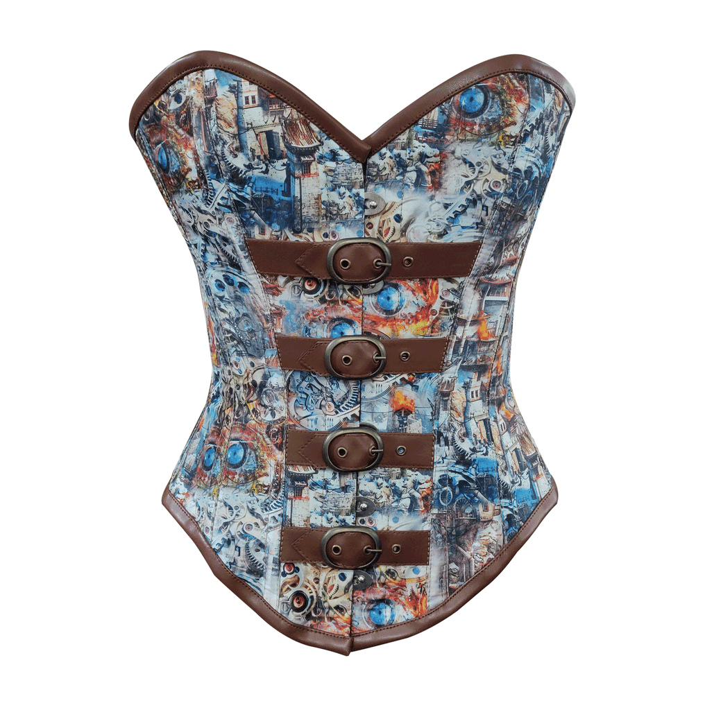 Gandogan Steampunk Overbust Corset