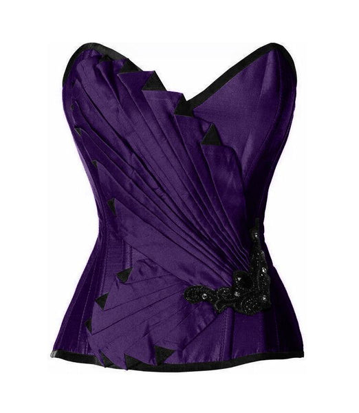 Overbust Corsets  Authentic Steel Boned Overbust Corsets – Violet