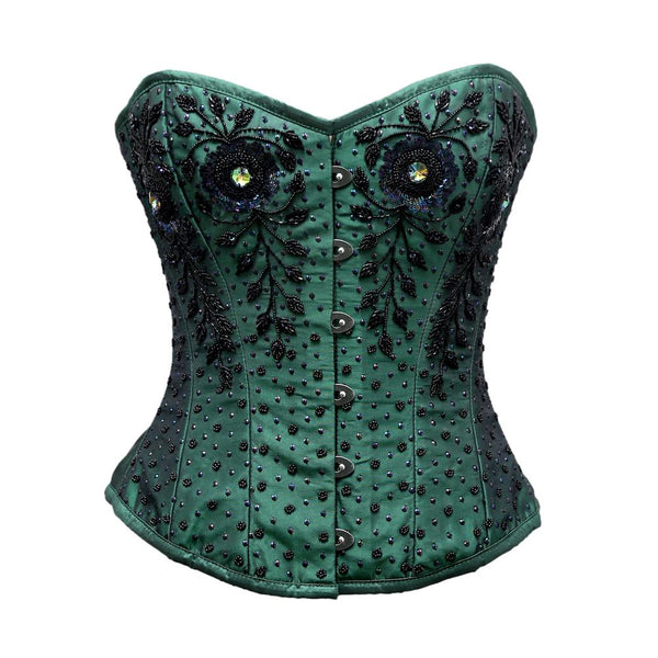 Shcumer Embroidery Overbust Corset