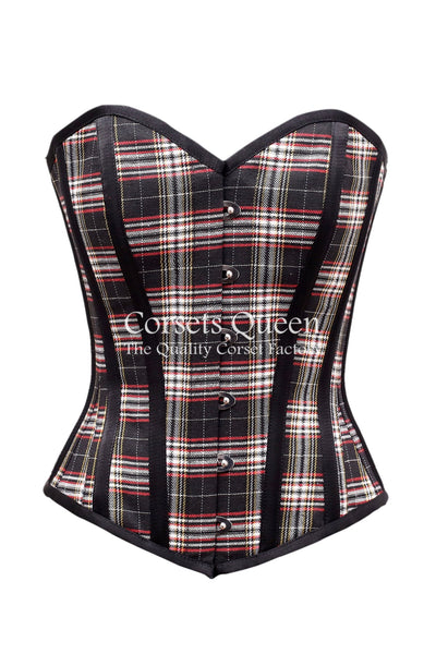 Greiner Tartan Overbust Corset